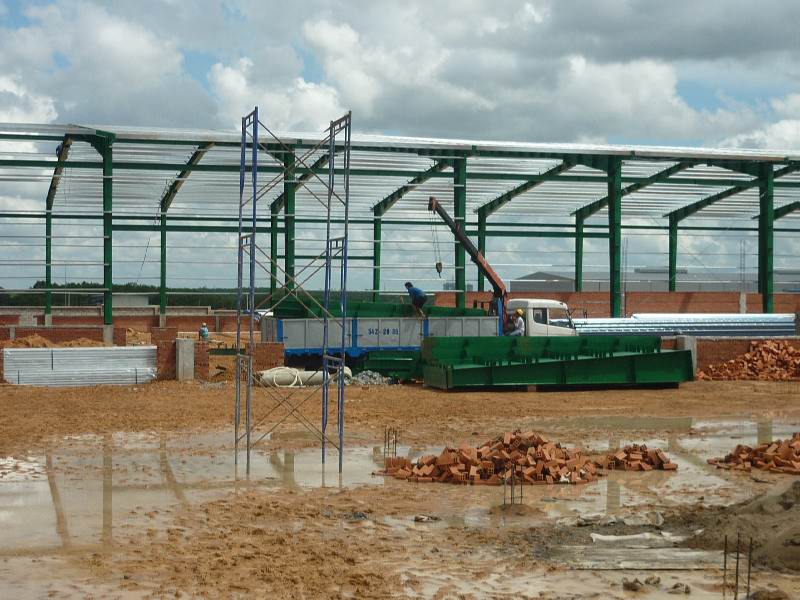 Xây dựng nhà xưởng công nghiệp